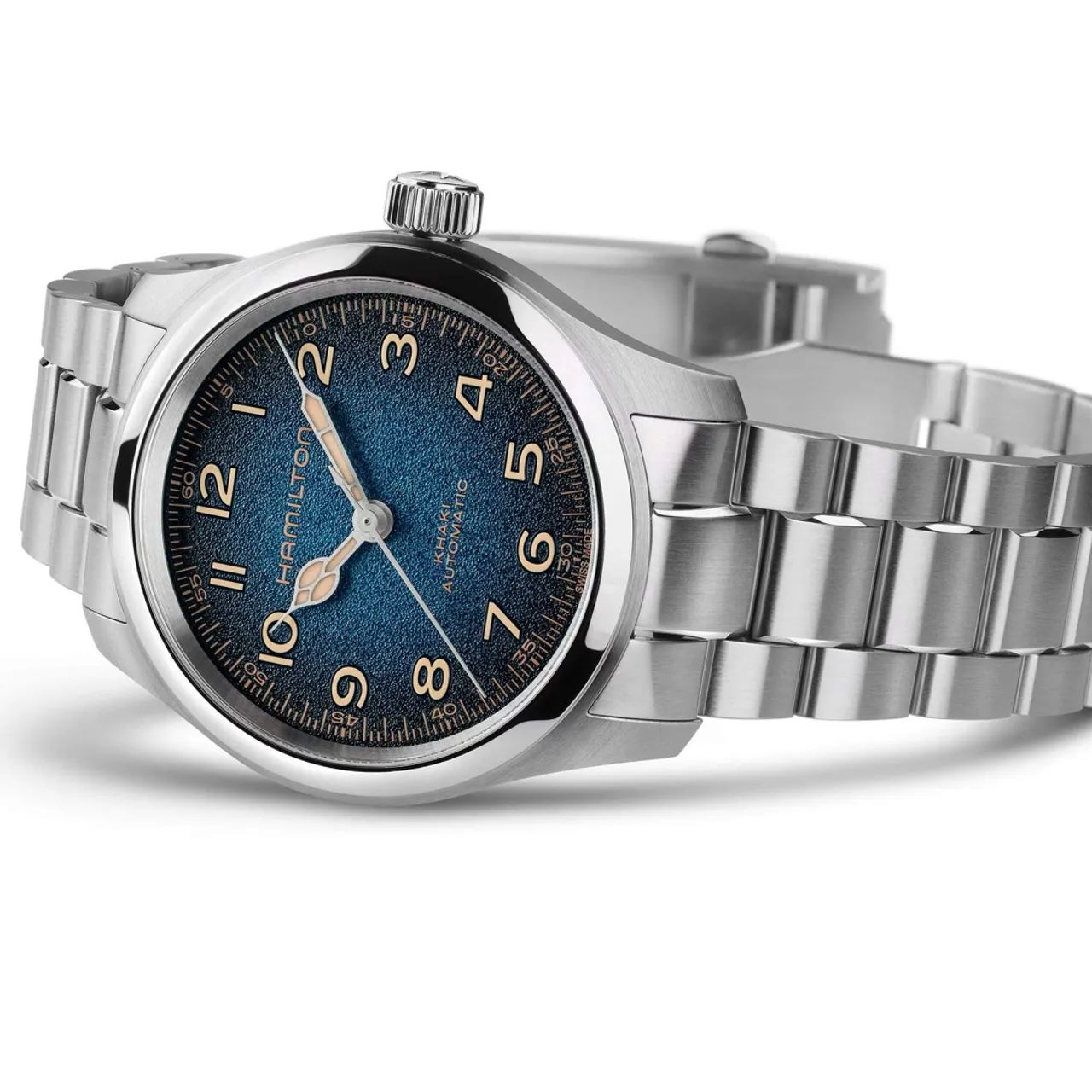 Hamilton Khaki Field Murph Automático Azul H * 38 mm - Foto 4