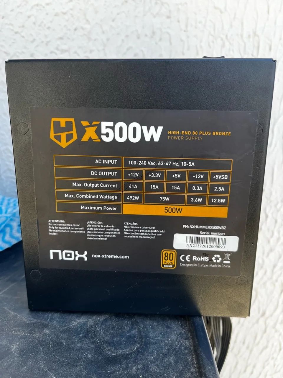 Fonte pc 500W - Foto 2
