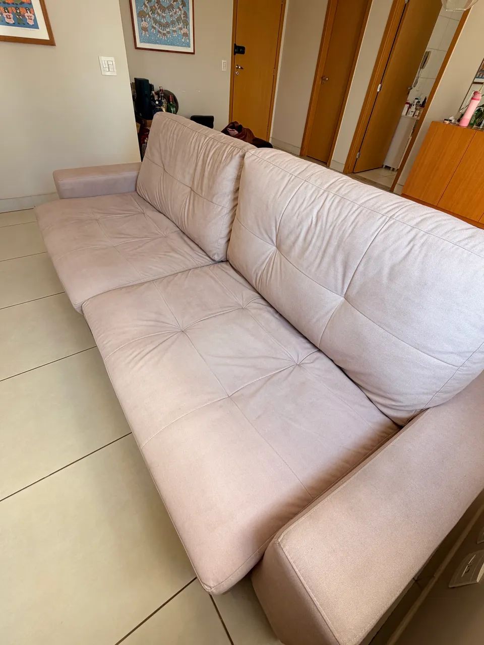 Sofá Retrátil e Reclinável 2,65 m - Foto 4