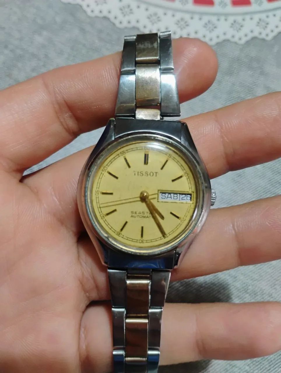 TISSOT SEASTAR AUTOMÁTICO ANOS 70