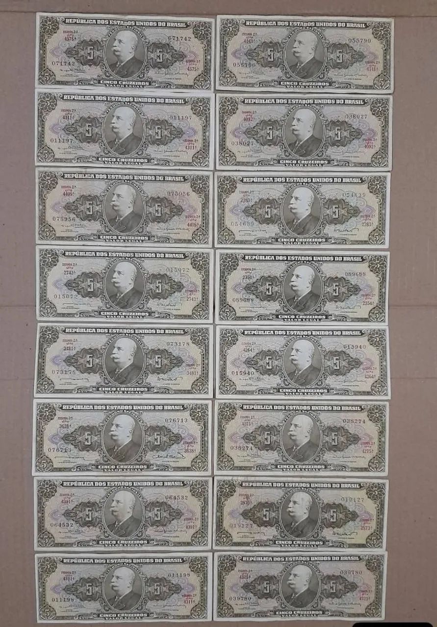 Lote cédulas antigas