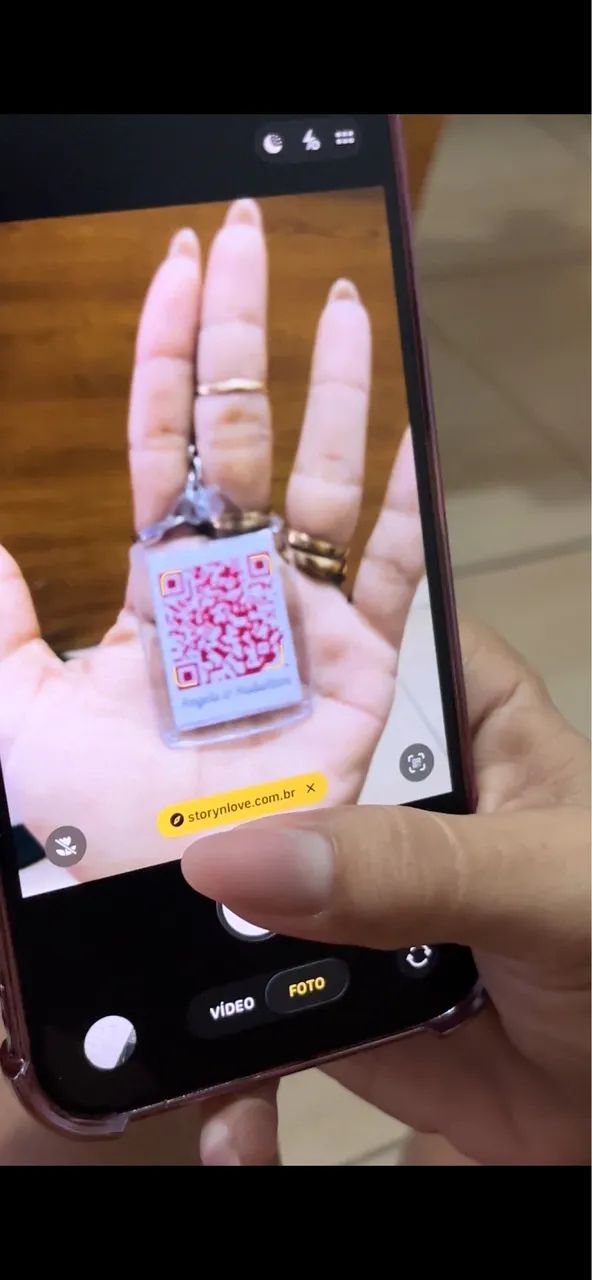 Presente Romântico Personalizado com QR Code ? Surpreenda Quem Você Ama - Foto 3
