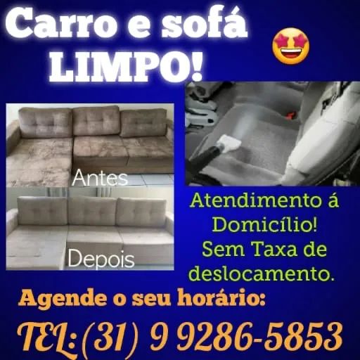 Limpeza de bancos / higienização interna automotiva 