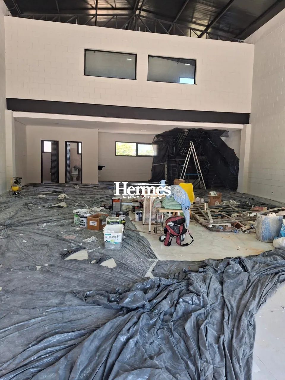 Ótimo salão comercial com mezanino para locação em Paulínia SP. - Foto 2