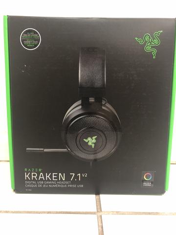 Fone Razer kraken 7.1