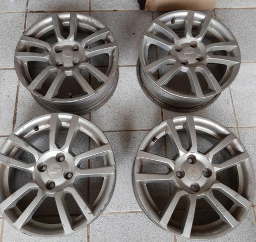 Jogo de rodas aro 16 Chevrolet Sonic 4x100 - Originais
