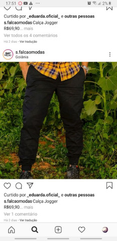 Calça jogger Unissex - Foto 2
