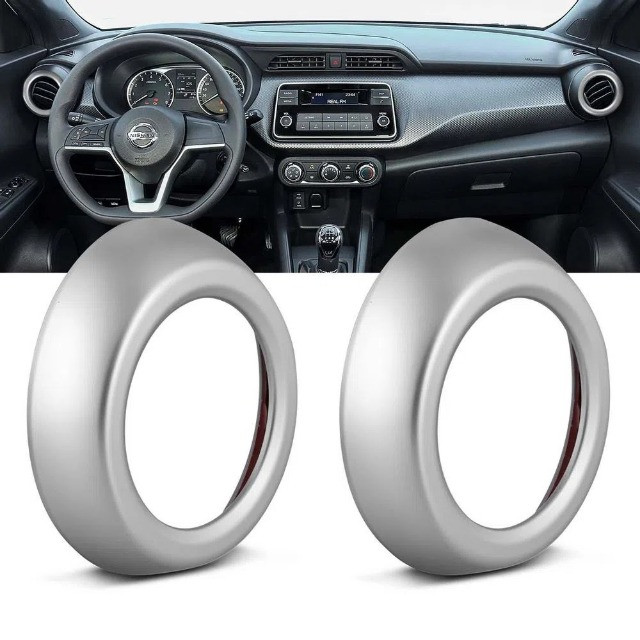 Apliques Cromados Nissan Kicks - Câmbio / Milha / Maçaneta / Pt Copos / Pchoque / Difusor