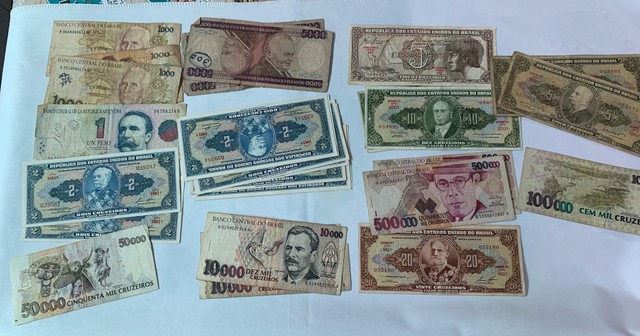  Cédulas antigas Nacionais 32 total - Foto 5