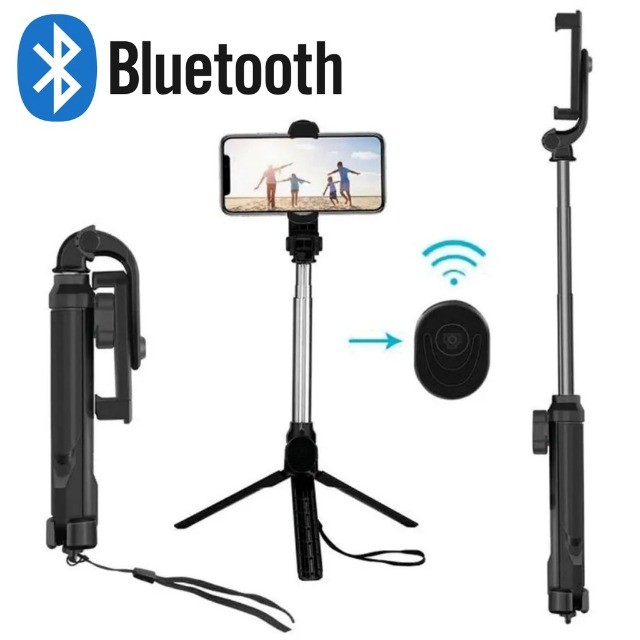 Pau De Selfie Bluetooth ZP-004 Com Tripé Para Celular - 625 - Foto 2
