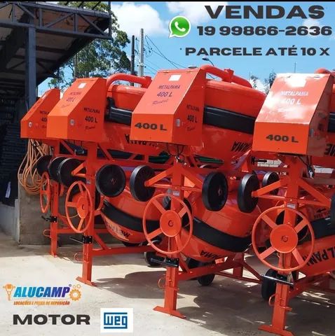 Rodas Plásticas e de borracha para betoneiras - Foto 5