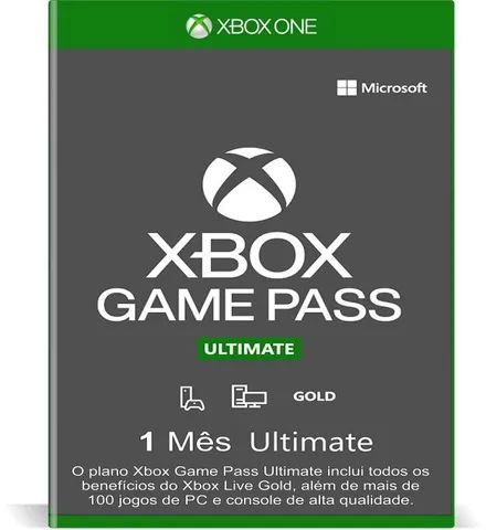 Game Pass Ultimate 1 Mês Código 25 Dígitos - Gameforfun