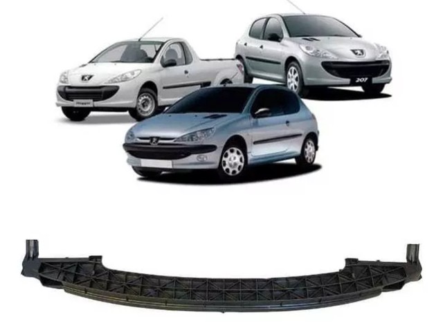 Alma viga Parachoque Dianteiro Peugeot 206 / 207 Hoggar Original 