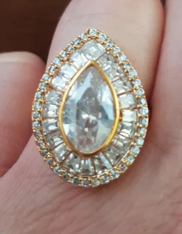 anel de festa formato de gota 17