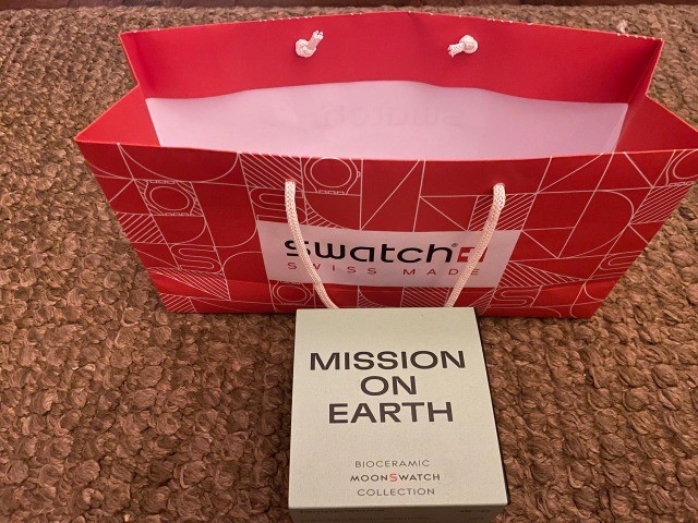 Relógio Omega/Swatch Bioceramic Moonswatch - Mission on Earth (na Caixa!) - Foto 3