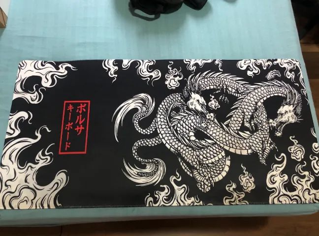 Dragão japonês grande mousepad para jogos xxl teclado gamer mouse pad