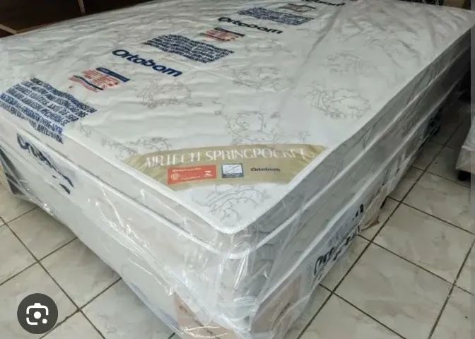 cama box super king ortobom Molas ensacadas 
