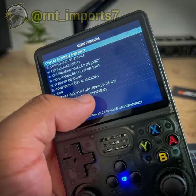 Console portátil vídeo game retrô Gameboy R36S  - Foto 2