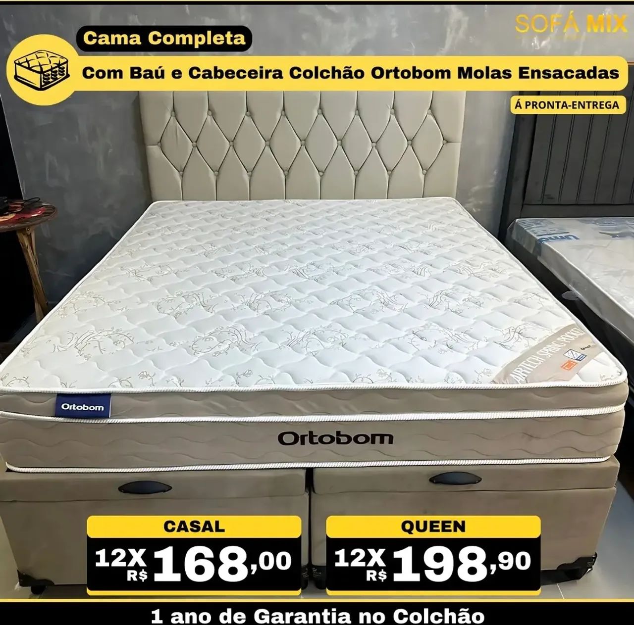 SOFA RETRATIL RECLINÁVEL NEW YORK PREMIUM  2,00 mts - Foto 3