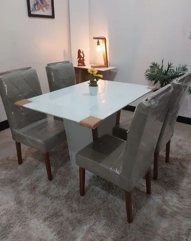 Conjunto Mesa e 4 Cadeiras P.R.O.M.O.Ç.Ã.O - Foto 4