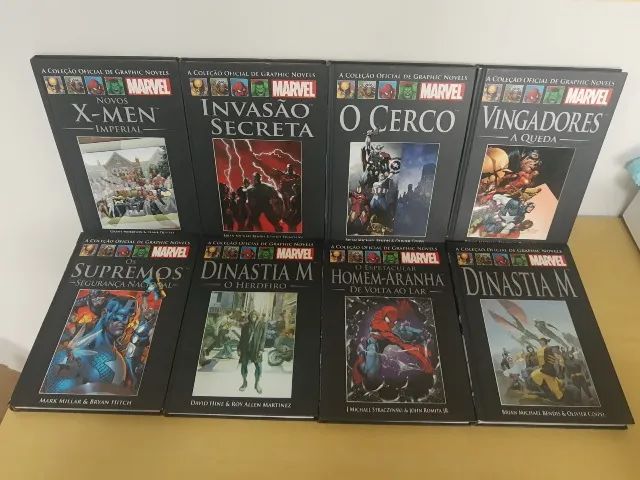 Graphic Novels Marvel 8 Edições Vendo Individual