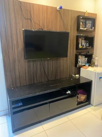 Painel tv com rack MDF  - Foto 3