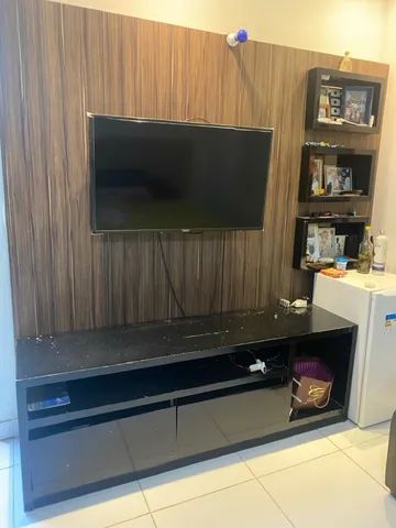 Painel tv com rack MDF  - Foto 2