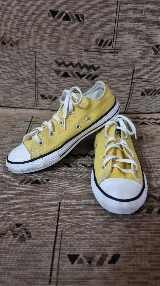 All star best sale amarelo 33