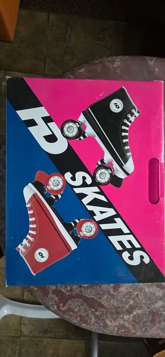 Patins de 4 rodas HD Hondar - tam 38 - Foto 2