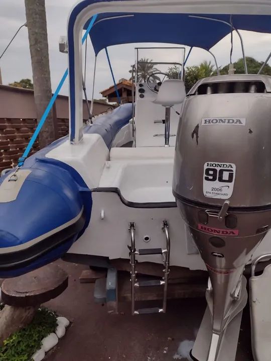 Barco inflável 23 pés  - Foto 14