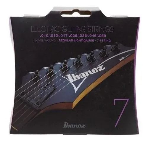 Encordoamento Ibanez 7 cordas .010-.059