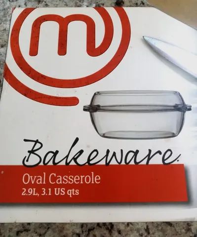 Masterchef bakeware oval casserole 2.9L - Nova - Foto 3