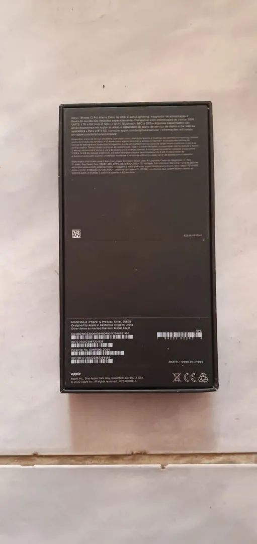 Caixa iPhone 12 pro Max silver - Foto 2