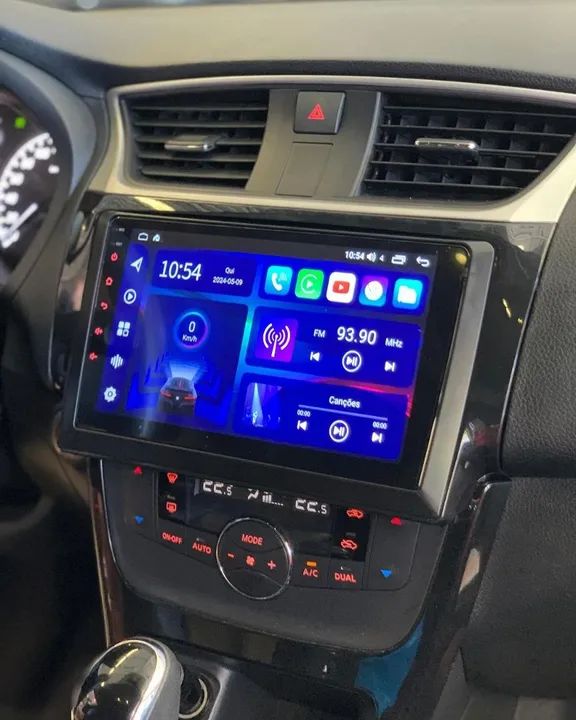 Multimídia 9 polegadas Carplay sem fio nissan versa  - Foto 4