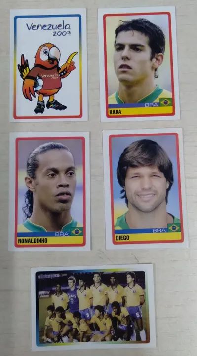 Figurinhas Copa América Venezuela 2007