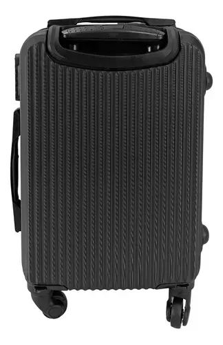 Mala De Viagem  4 Rodas 360° Preta 17 Polegadas - Foto 2