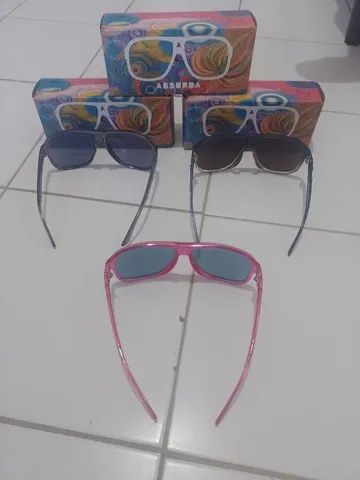 Kit com 3 óculos de sol novos  - Foto 3