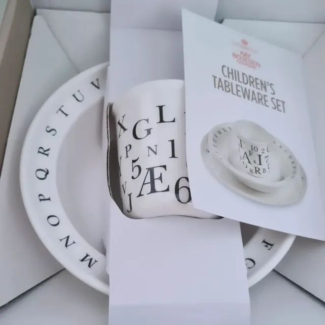 Conjunto alimentação para bebê de melanina dinamarquês - Foto 2