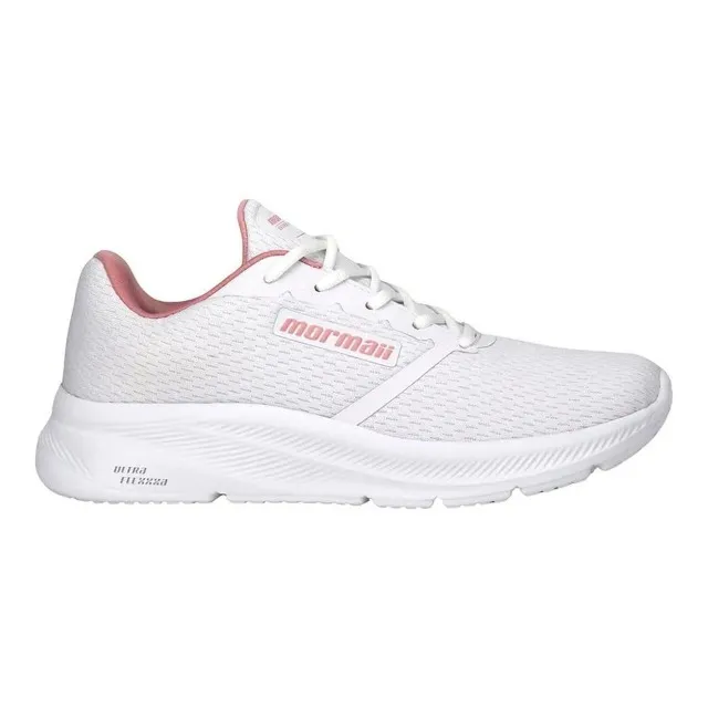 Tênis Mormaii Soul - Super Leve - Branco/Rosa - Vários Tamanhos