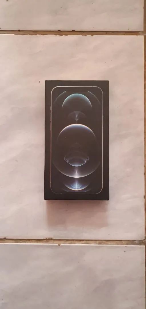 Caixa iPhone 12 pro Max silver