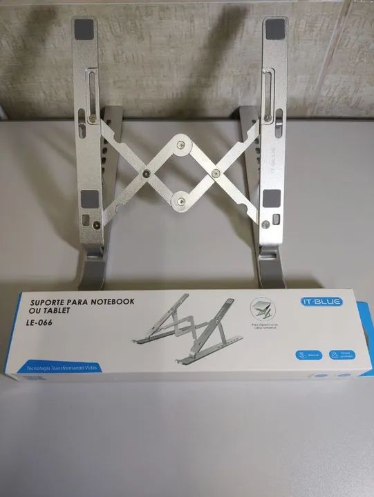 Suporte Metal de Notebook para Mesa de Escritório  - Foto 4