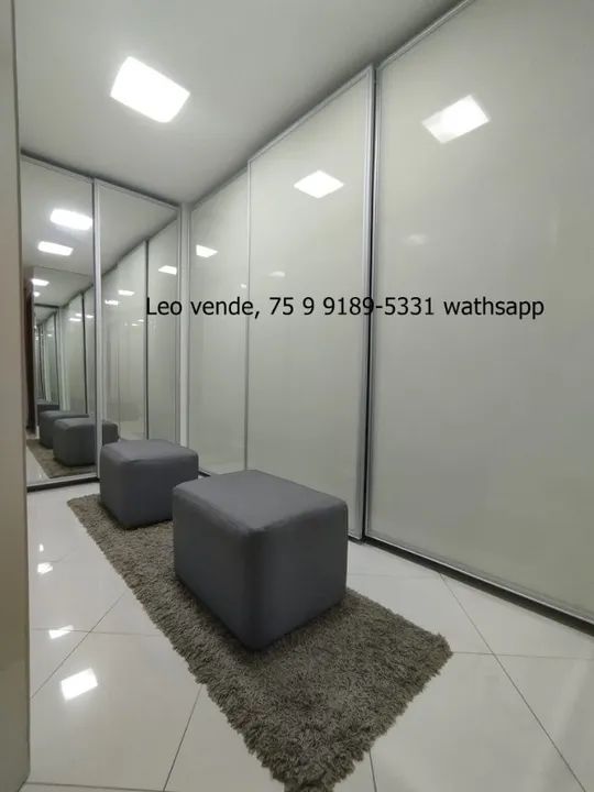 Leo vende, ap na Santa Mônica, Torre Gêmeas, 3 suítes, closet, mobiliada - Foto 5