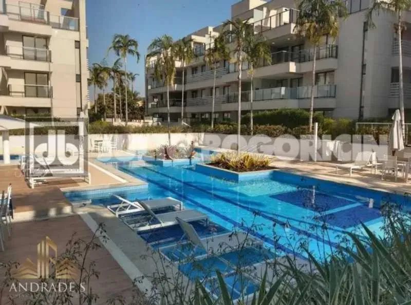 Recreio Garden piscina 2 quartos (1suite) 1 vaga condomínio lazer completo portaria 24 hor - Foto 2