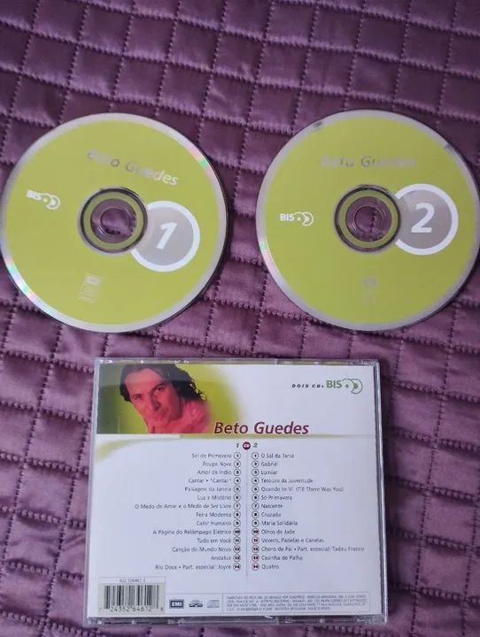 CD duplo Beto Guedes (original) - Foto 2