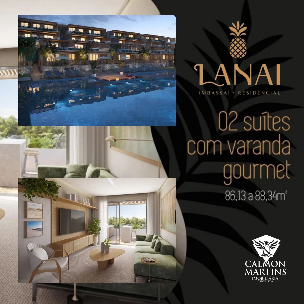 Lanai Imbassai, 2 E 3 Quartos, Entre 86M² A 117M² E 2 A 6 Vagas De Garagem. 13CEKHF - Foto 2