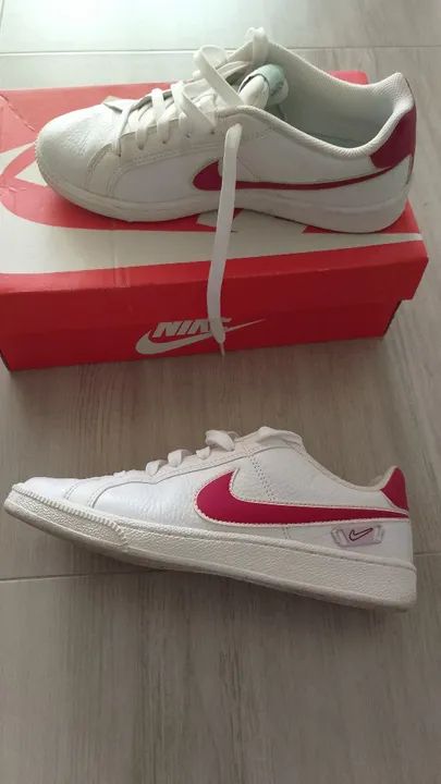 TENIS NIKE COURO NÚMERO 35 - Foto 2