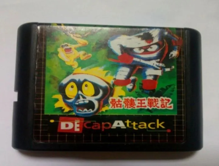 Cartucho mega drive Decap attack bem conservado 
