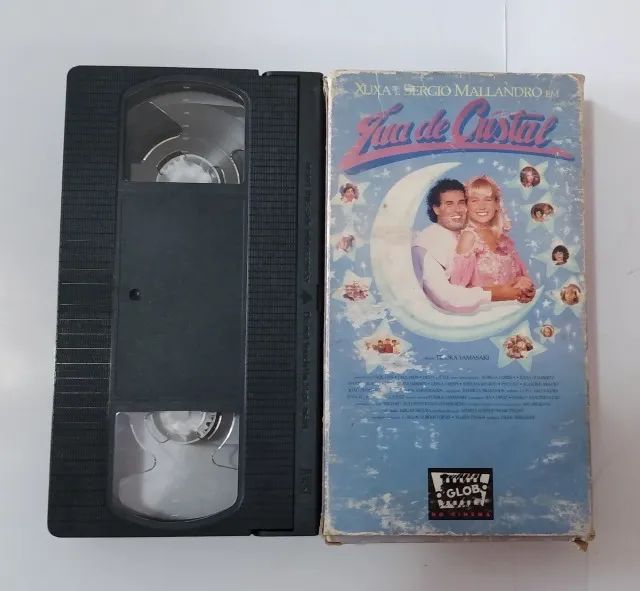 VHS Lua De Cristal Xuxa E Sérgio Malandro