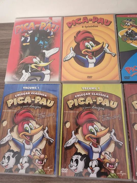 8 DVD Pica Pau - Foto 2