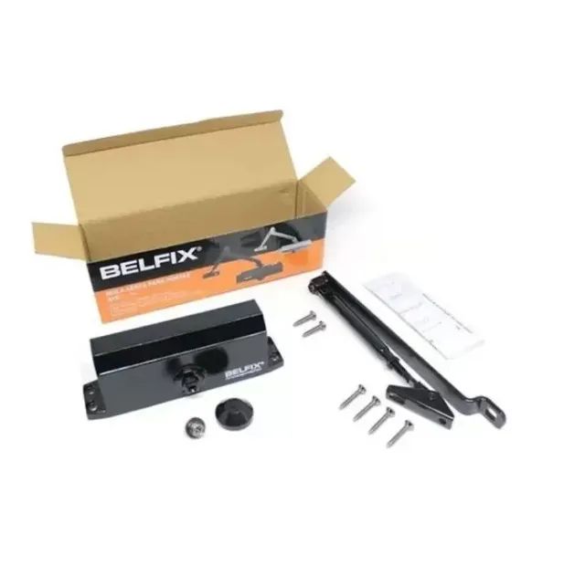 Mola Aerea Para Portas Ate 60kg Preto Belfix 206007 - Foto 3